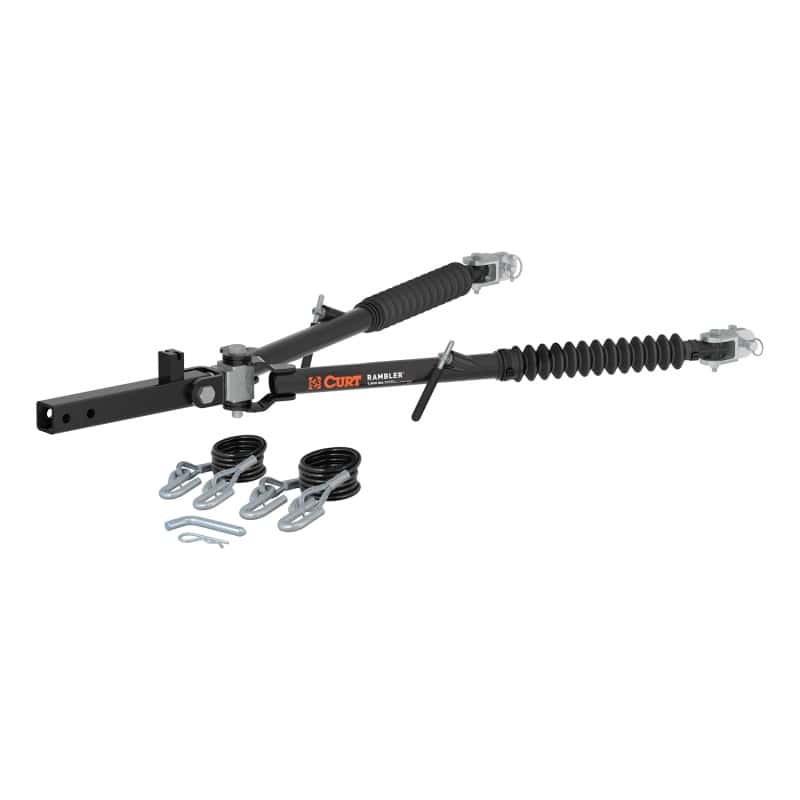 RockJock — RockJock Curt Rambler Steel RV Tow Bar 7500lbs 2in Shank - view 1
