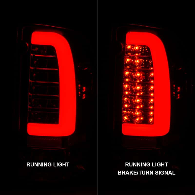 ANZO — ANZO 95-00 Toyota Tacoma LED Taillights Chrome Housing Clear Lens (Pair) - view 9