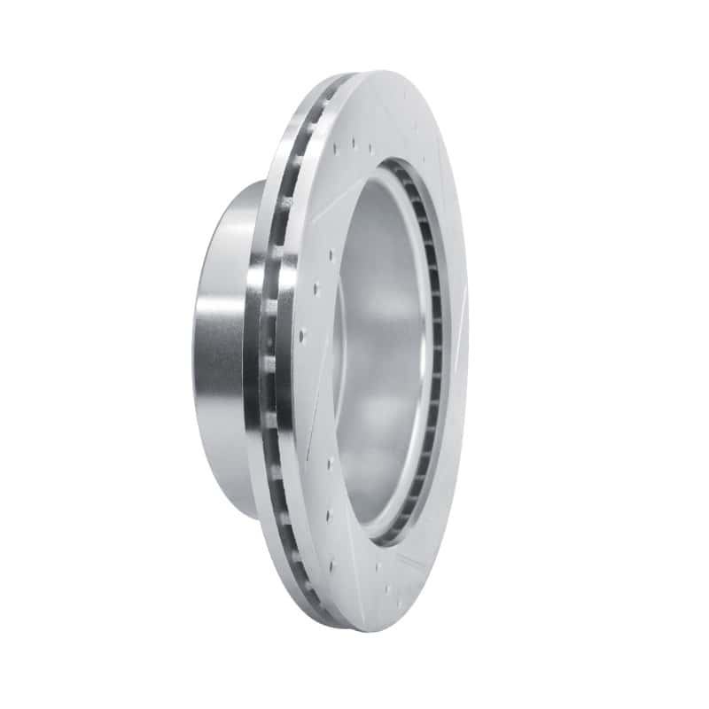 R1 Concepts — R1 19-25 Ford BRONCO Rear Right Drilled & Slotted Silver Brake Rotor
R1 Brake Rotor Drill - view 4
