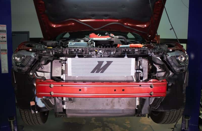Mishimoto — Mishimoto 2015+ Ford Mustang GT Thermostatic Oil Cooler Kit - Silver - view 8