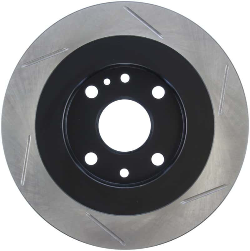 Stoptech — StopTech Power Slot 94-97/99-05 Mazda Miata (01-05 Normal Suspension Only) SportStop Slotted Rear R
Sport Slotted Rotor
Disc Brake Rotor - view 2