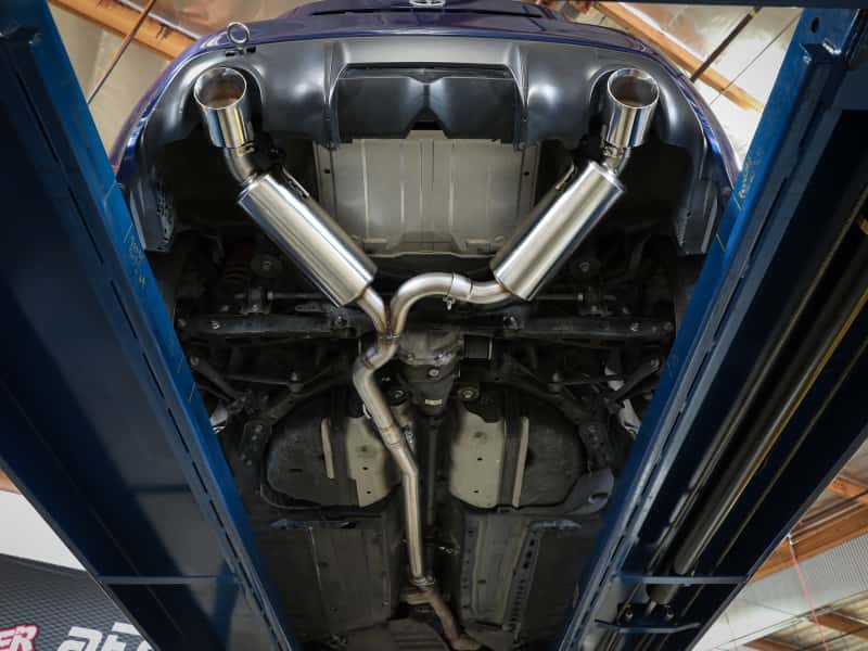 aFe — aFe Takeda Exhaust Axle-Back 13-15 Scion FRS / Subaru BRZ 304SS Black Dual Tips Exhaust
Cat-Back Exhaust - view 7