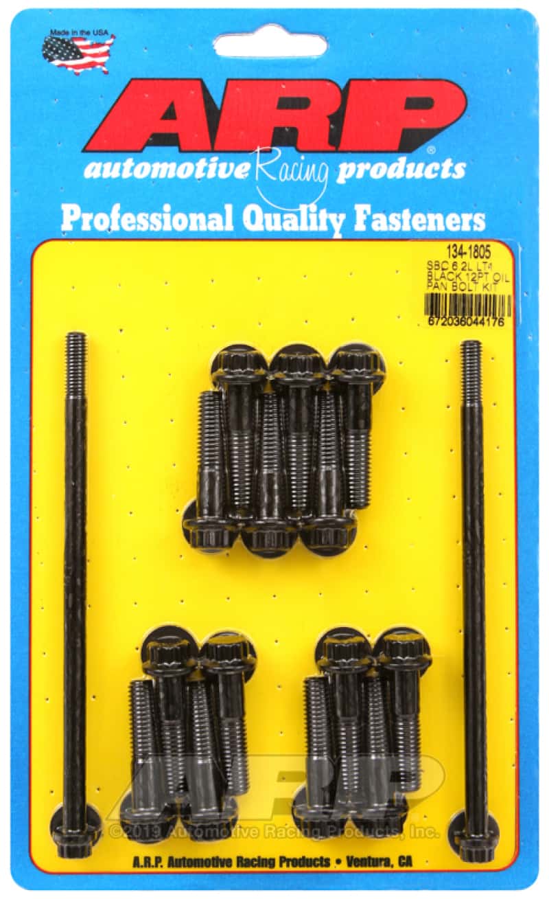 ARP — ARP Chevy LT1 6.2L Oil Pan 12pt Bolt Kit - view 2