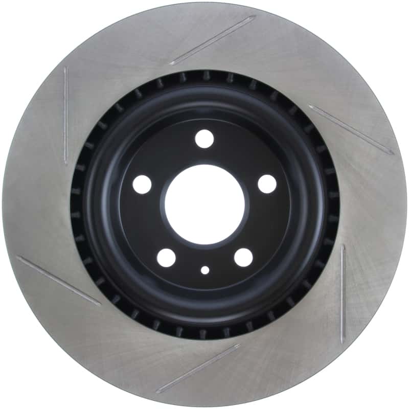 Stoptech — StopTech Power Slot 12-13 Audi A6 Quattro/11-12 A7 Quattro / 10-13 S4 Rear Left Slotted Rotor
Sport Slotted Rotor
Disc Brake Rotor - view 5