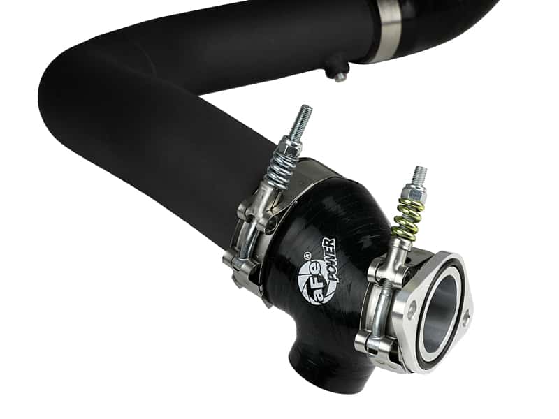 aFe — aFe BladeRunner 2.5in Aluminum Hot Side Charge Pipe 15-20 Subaru WRX 2.0T - Black
Hot Charge Pipe - view 4
