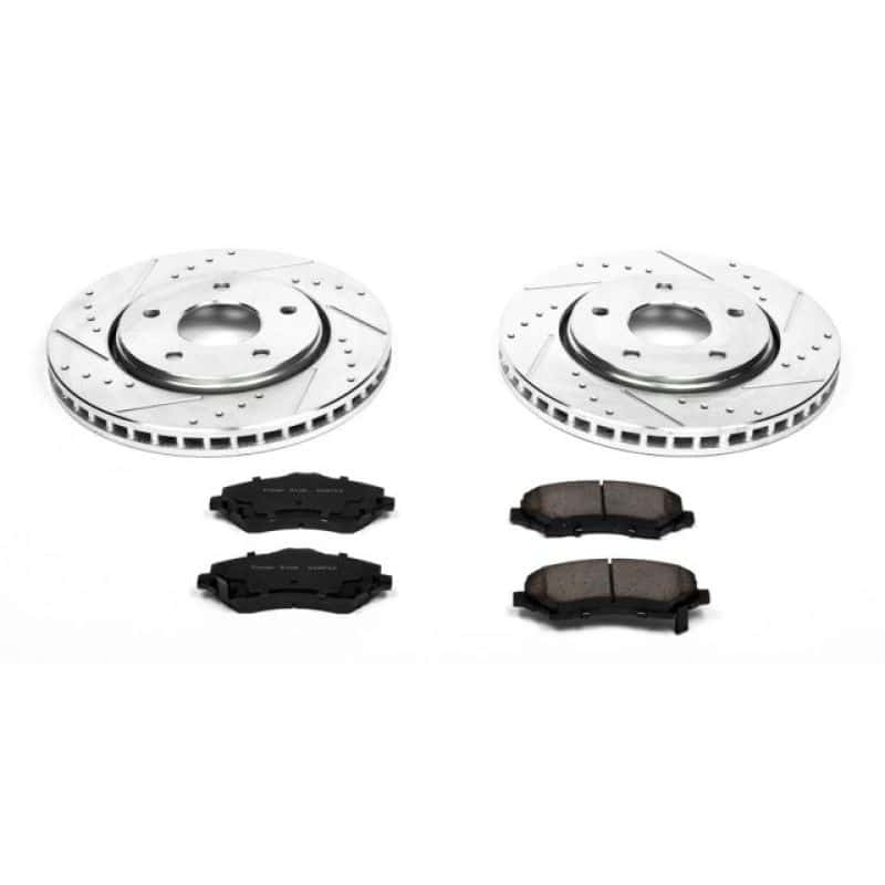 PowerStop — Power Stop 08-16 Chrysler Town & Country Front Z23 Evolution Sport Brake Kit - view 1