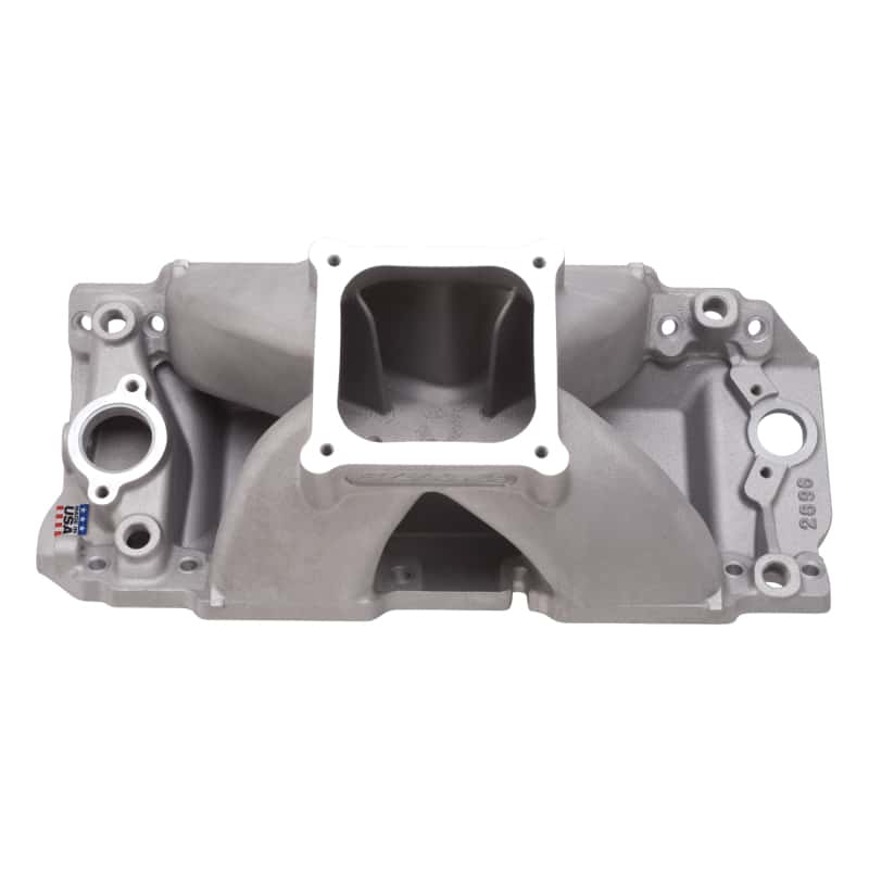 Edelbrock — Edelbrock Manifold BBC Short Deck Super Victor 565 Conventional Rect Port Heads
MANIFOLD-RACE - view 3