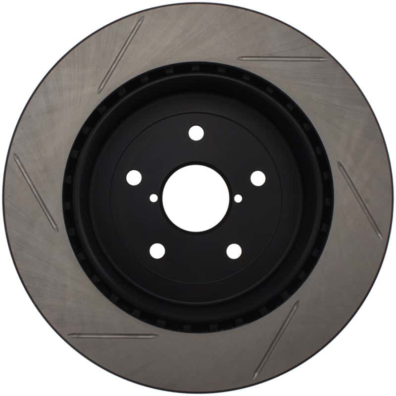 Stoptech — StopTech Power Slot 05-07 STi Rear Right Slotted Rotor
Sport Slotted Rotor - view 2