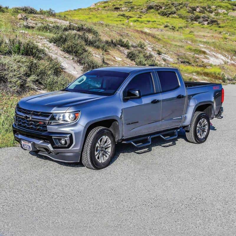 Westin — Westin 15-22 Chevrolet Colorado / GMC Canyon Crew Cab Outlaw Nerf Step Bars - Textured Black
Nerf Drop Step Bars - view 8
