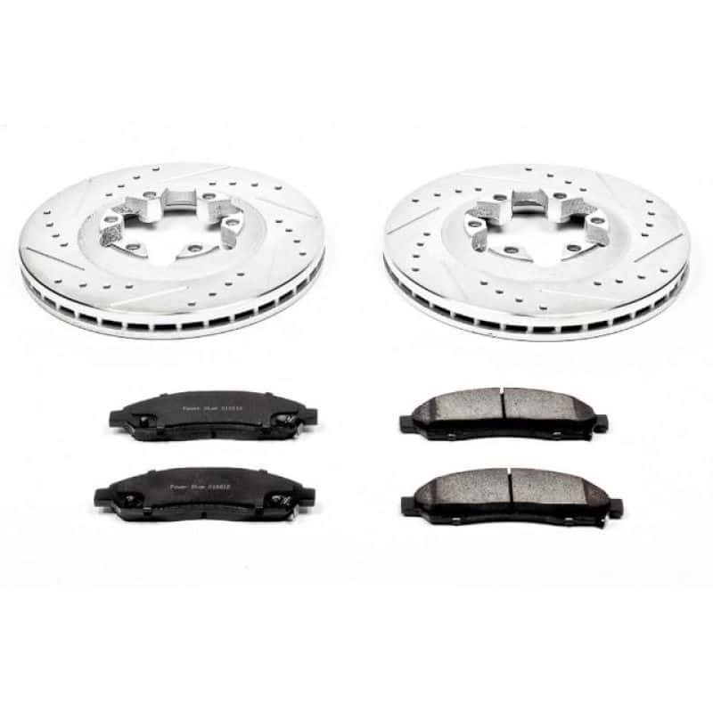 PowerStop — Power Stop 04-08 Chevrolet Colorado Front Z23 Evolution Sport Brake Kit - view 1