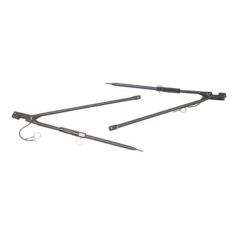 Rugged Ridge — Rugged Ridge 87-95 Jeep Wrangler YJ Adjustable S-Top Spreader Bar
Top-SoftSprdrBar
OFFROAD_TOPS - view 2