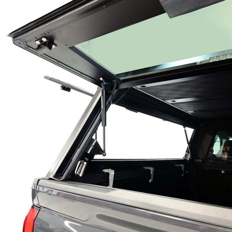 Westin — Westin EXP Truck Cap COMPLETE KIT A + BS (24-25 Toyota Tacoma DC 6ft. Bed) - Black - view 15