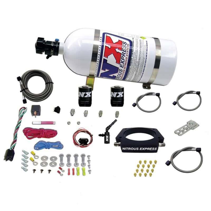 Nitrous Express — Nitrous Express 2014+ Chevrolet Corvette C7 Nitrous Plate Kit (50-300HP) w/10lb Bottle
Injection System Kit
N2OSys - view 2