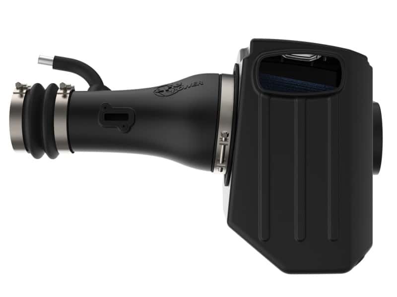 aFe — aFe Momentum GT Pro 5R Cold Air Intake System 17-18 Nissan Titan V8 5.6L
Momentum GT Intake - view 2