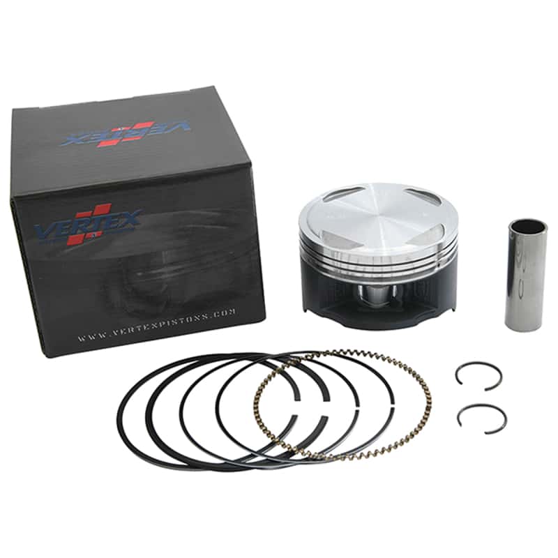 Vertex Pistons — Vertex Piston 99-08 Honda TRX 400 EX 400cc +0.50mm Oversized Cast Replica Piston Kit - view 5