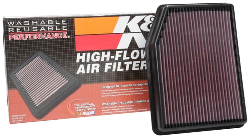 K&N Engineering — K&N 2019 Chevrolet Silverado 1500 V8-5.3L F/I Drop In Air Filter
Replacement Air Filt
Air Filter - view 4