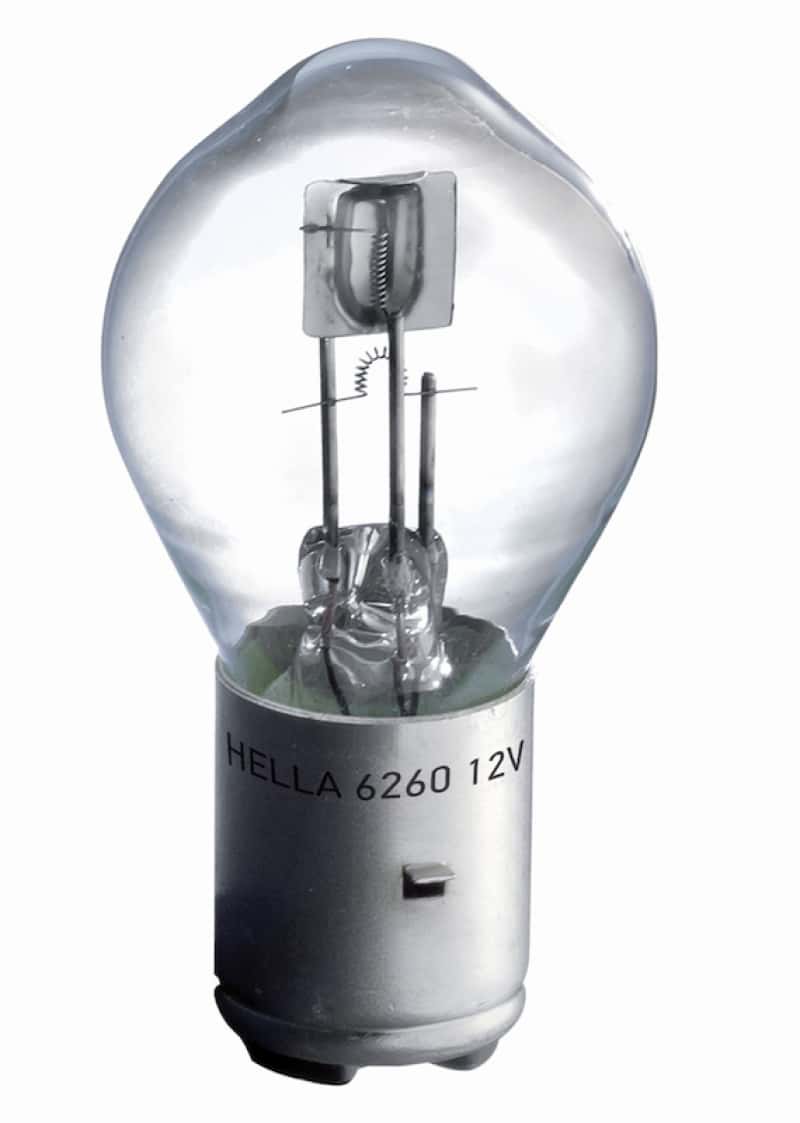 Hella — Hella Bulb 6260 12V 60/60W Ba20D B11 S2
6260 Incan Bulb - view 1