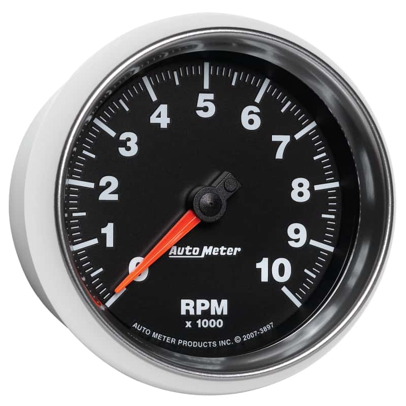 AutoMeter — Autometer GS 3-3/8in 10000 RPM In-Dash Tachometer Gauge
3-3/8" TACH, 10,000 - view 11