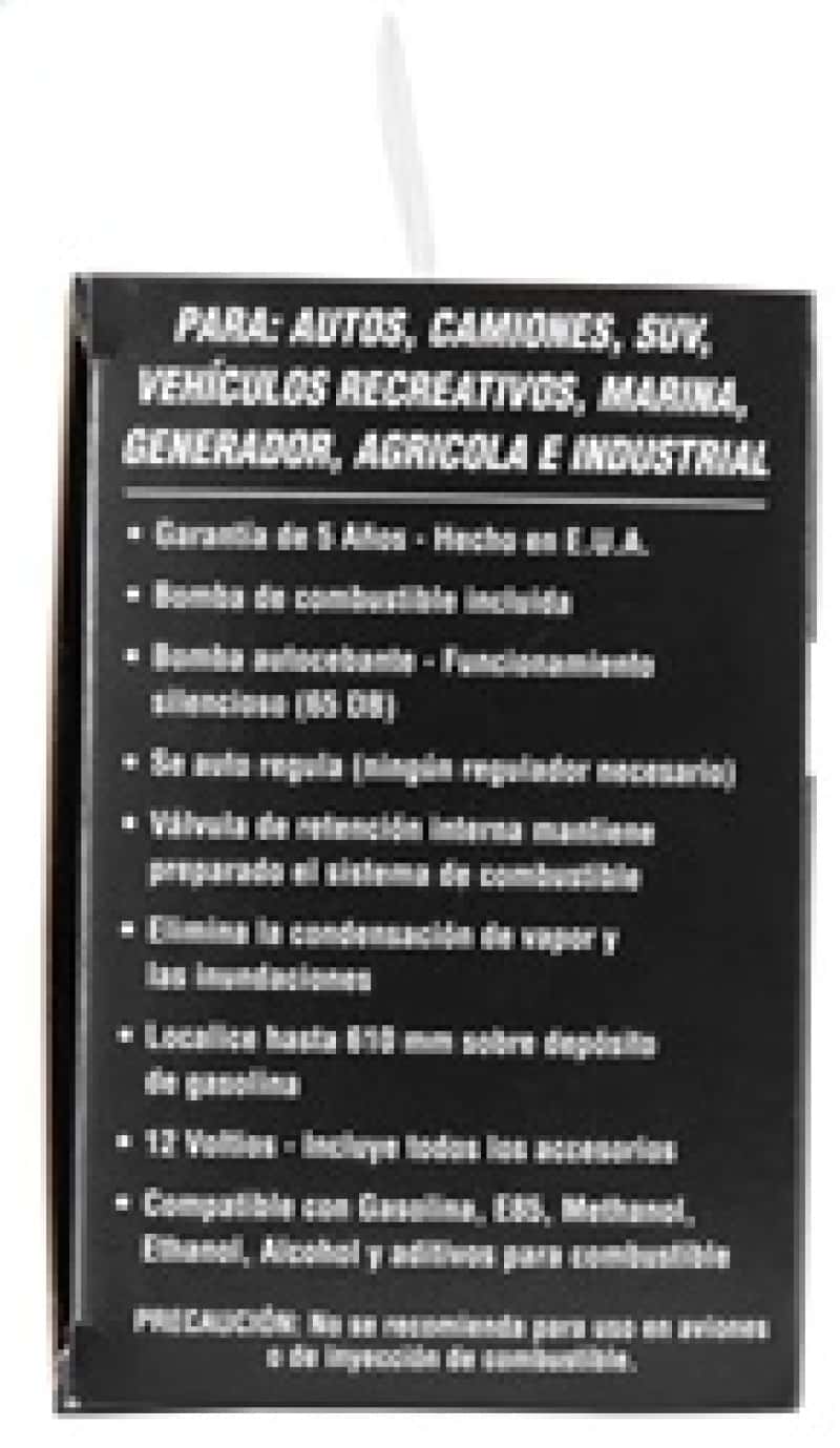 K&N Engineering — K&N Performance Electric Fuel Pump 1-2 PSI - view 10
