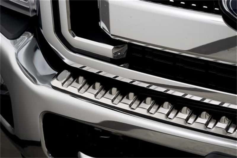 Putco — Putco 11-16 Ford SuperDuty - Front Bumper Cover Stainless Steel Bumper Covers
Bumper Cover- Front - view 3
