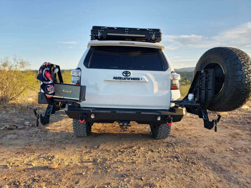 Body Armor 4x4 — Body Armor 4x4 10-24 Toyota 4Runner Pro Series II - Passenger Side Swingout
Side Swingout - view 4