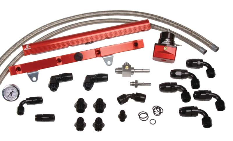Aeromotive — Aeromotive C5 Corvette Fuel Pressure Regulator and Rail Kit
Fuel Rail/Log - view 1