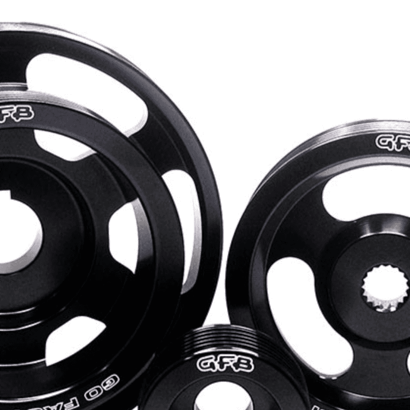 Go Fast Bits — GFB 08+ WRX/STi / 09+ Forester / 03-09 LGT 3 pc Underdrive/Non-Underdrive Pulley Kit
Pulley Kit - view 4
