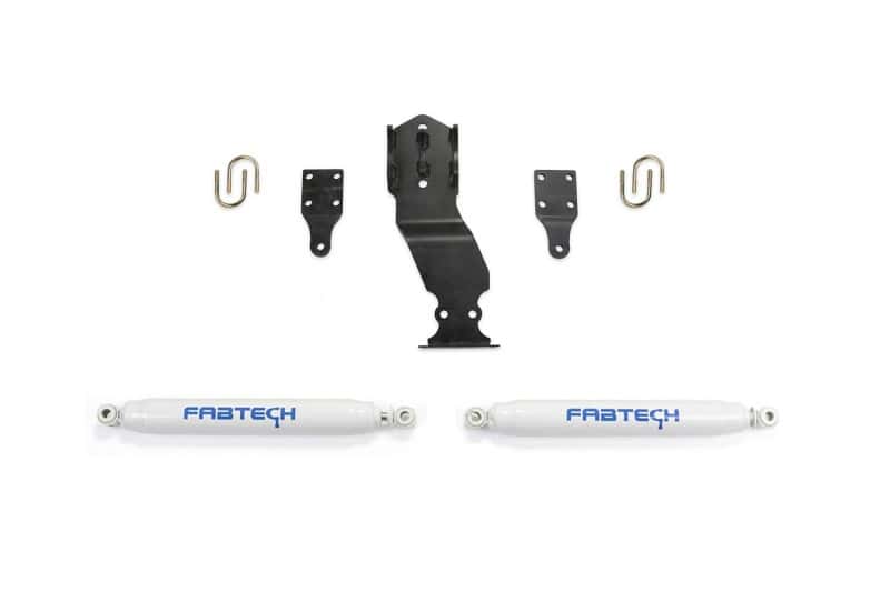 Fabtech — Fabtech 17-20 Ford Superduty 4WD Performance Dual Steering Stabilizer Kit
Steering Damper Kit - view 2