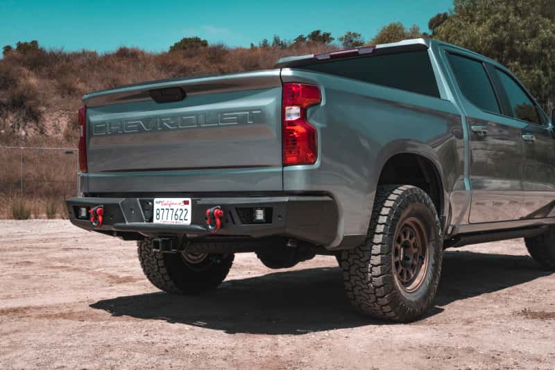 Body Armor 4x4 — Body Armor 4x4 2019+ Chevy Silverado 1500 Ambush Series Rear Bumper
Ambush Rear Bumper - view 3