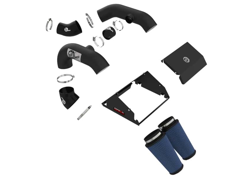 aFe — aFe Rapid Induction Pro 5R Cold Air Intake System 21-22 Ford F-150 Raptor V6-3.5L (tt)
Cold Air Intake - view 2