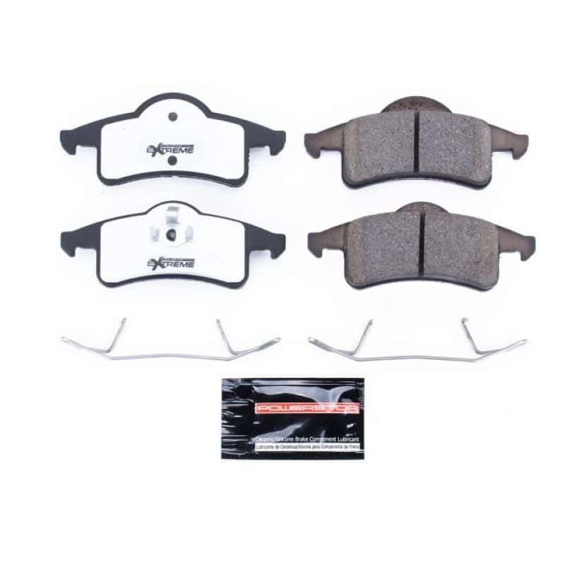 PowerStop — Power Stop 99-04 Jeep Grand Cherokee Rear Z26 Extreme Street Brake Pads w/Hardware
Z26 Brake Pads - view 1