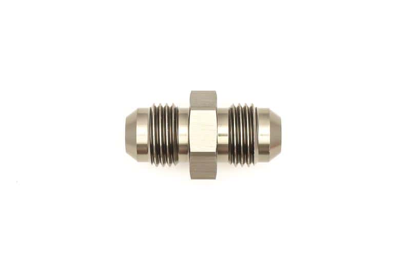 DeatschWerks — DeatschWerks 6AN Male Flare to 6AN Male Flare Coupler - view 1