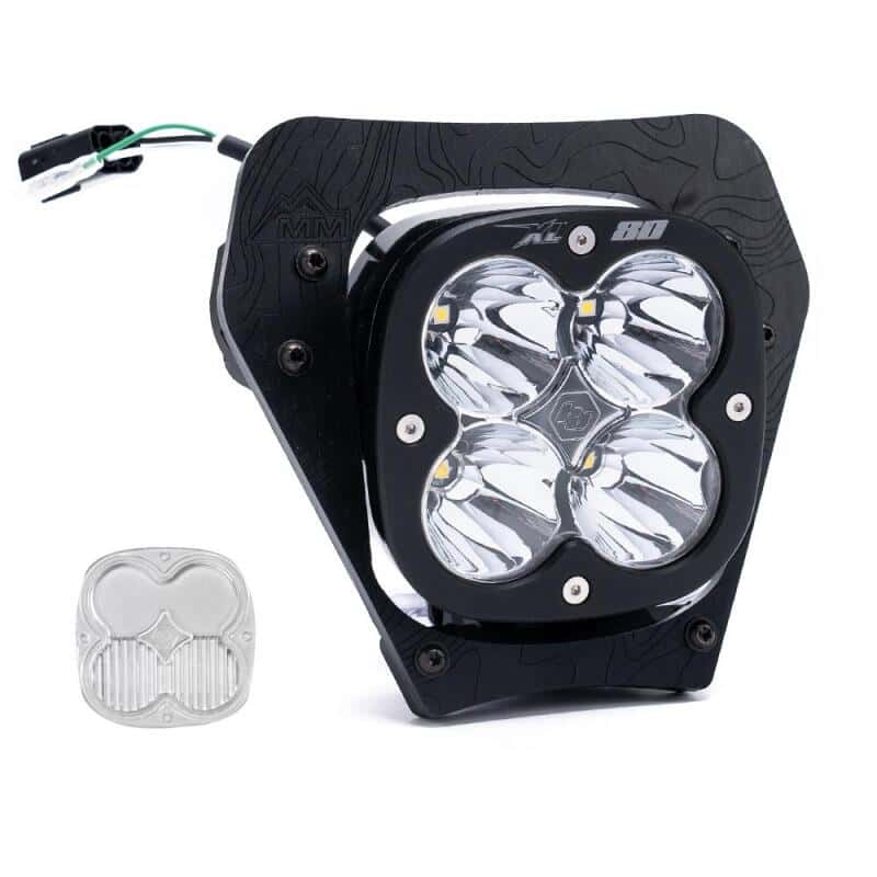 Baja Designs — Baja Designs 2024 KTM 350 EXC-F/ 350 XW-F/ 450 XCF-W XL80 (D/C) Headlight Kit - view 1