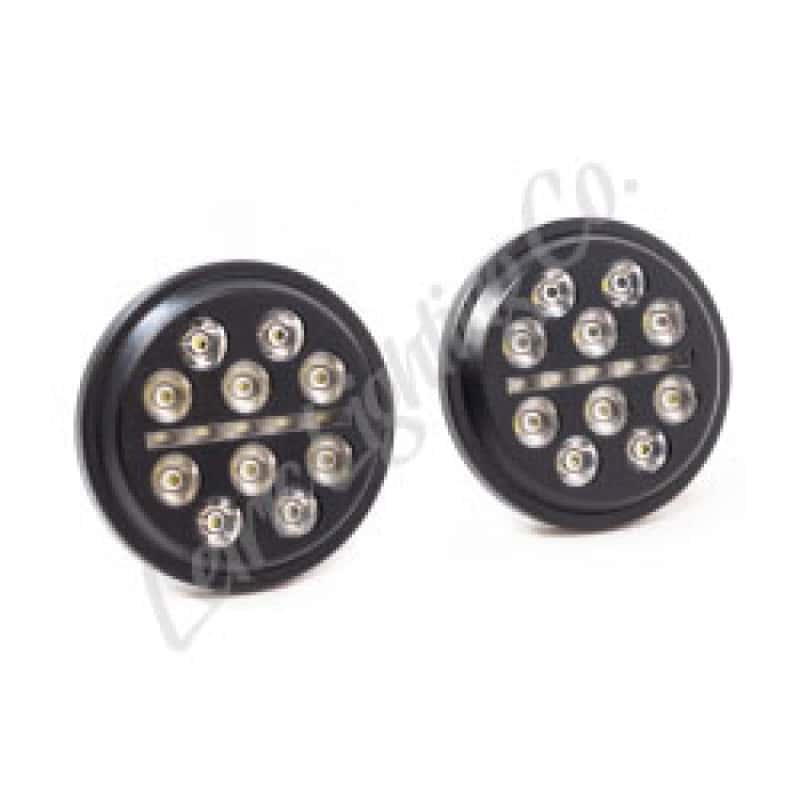 Letric Lighting — Letric Lighting 4.5in Black Buck-Shot Indian - view 2