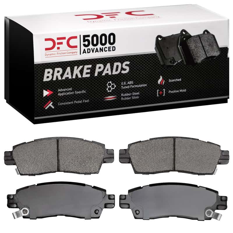 DFC — DFC 07-10 Saturn Outlook Rear 5000 Advanced Semi Metallic Brake Pads
DFC Brake Pad Set - view 1