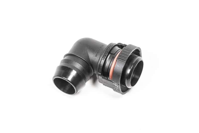 Radium Engineering — Radium Engineering 19mm Male to 90deg 3/4in Barb V2 Quick Connect Fitting - view 1