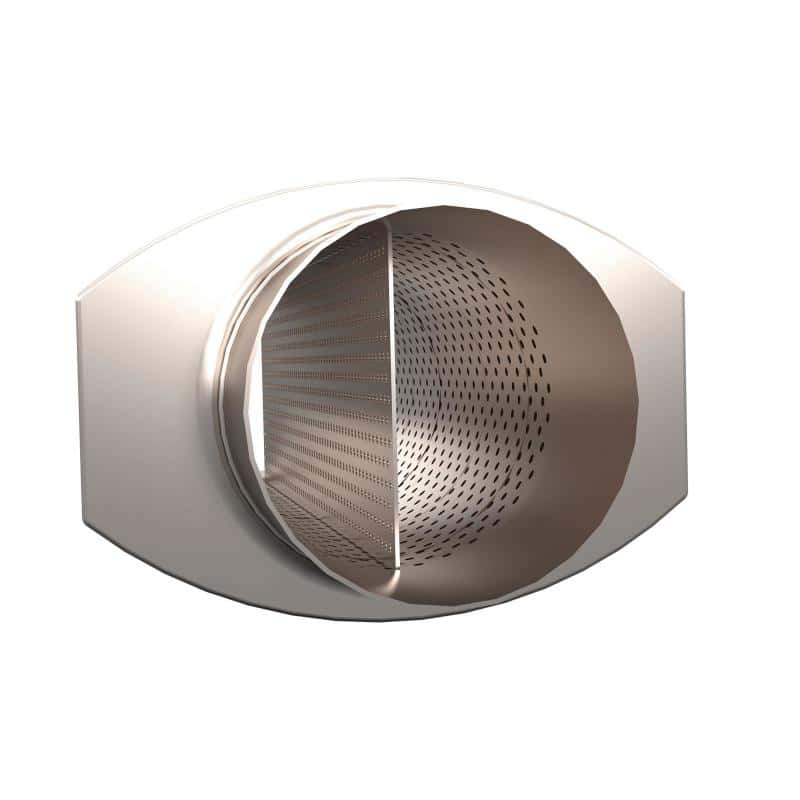 QTP — QTP 2.5in Weld-On 304SS Screamer Muffler w/Bolt-On QTEC Electric Cutout - view 2