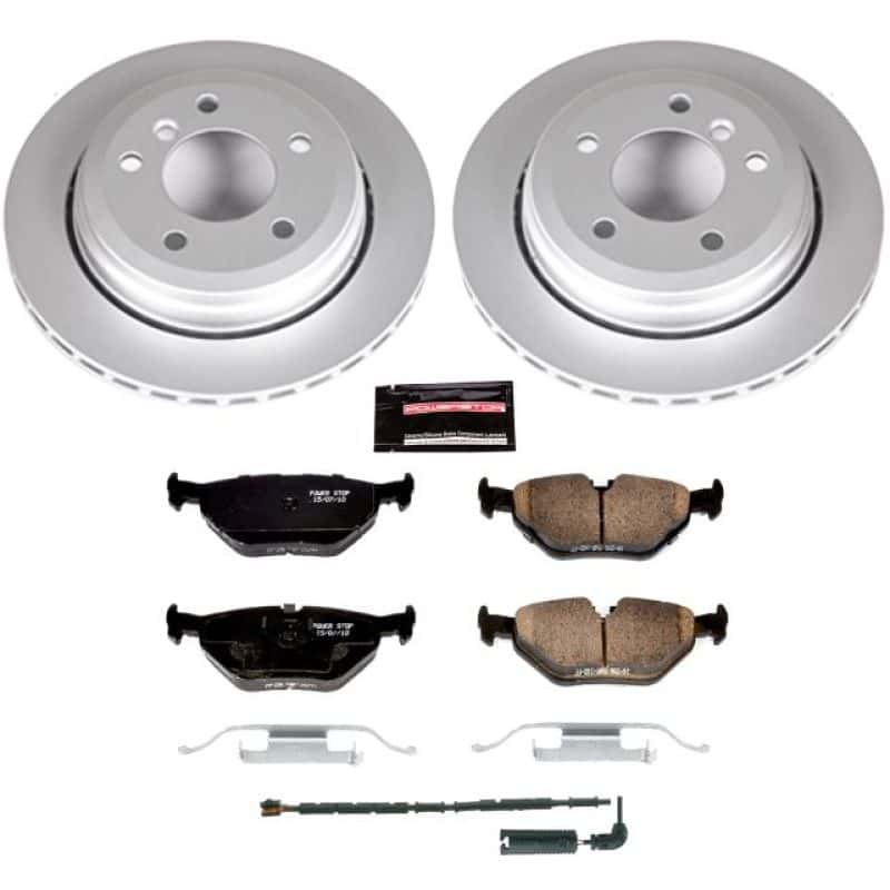 PowerStop — Power Stop 01-05 BMW 325xi Rear Z23 Evolution Sport Coated Brake Kit - view 1