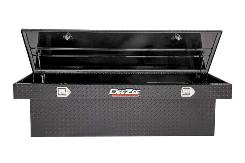 Dee Zee — Dee Zee Universal Tool Box - Red Crossover - Single Lid Black BT (Deep Black)
ToolBxTrkBedRTR - view 2