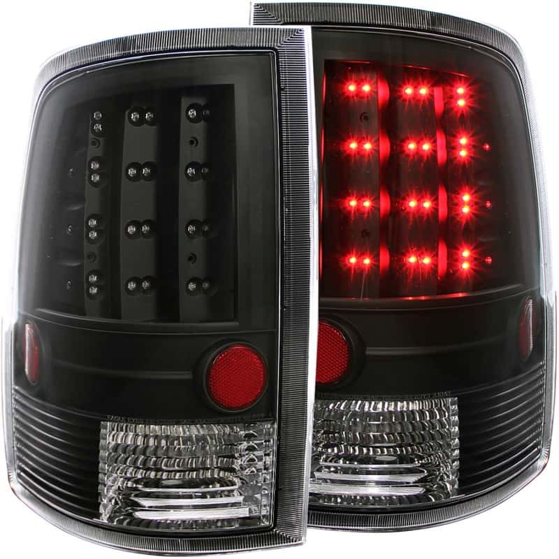 ANZO — ANZO 2009-2015 Dodge Ram 1500 LED Taillights Black
TailLightSet - view 1