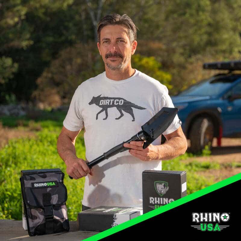 Rhino USA — Rhino USA Straight Handle Recovery Shovel W/Pick
Shovel - view 3