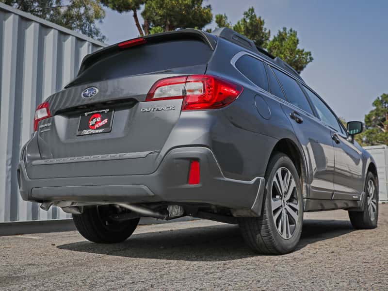 aFe — aFe 15-19 Subaru Outback H4 2.5L Takeda 2.5in 304 SS Cat-Back Exhaust
Cat-Back Exhaust - view 3