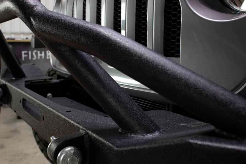 Fishbone Offroad — Fishbone Offroad 2018+ Jeep Wrangler JL Mid-Width Winch Front Bumper - view 26