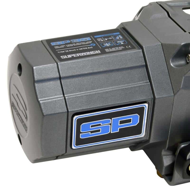 Superwinch — Superwinch 3500 LBS 12V DC 7/32in x 40ft Steel Rope Roller Fairlead SP 35 Winch - view 9