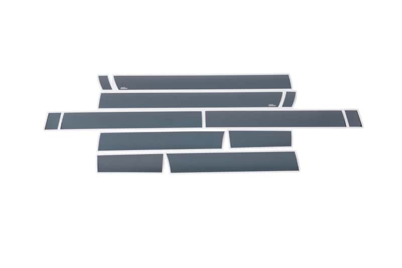 Putco — Putco 11-16 Ford SuperDuty - Crew Cab 8ft (12pcs - 6.25in Wide) Black Platinum Rocker Panels
Rocker Panel Molding - view 1