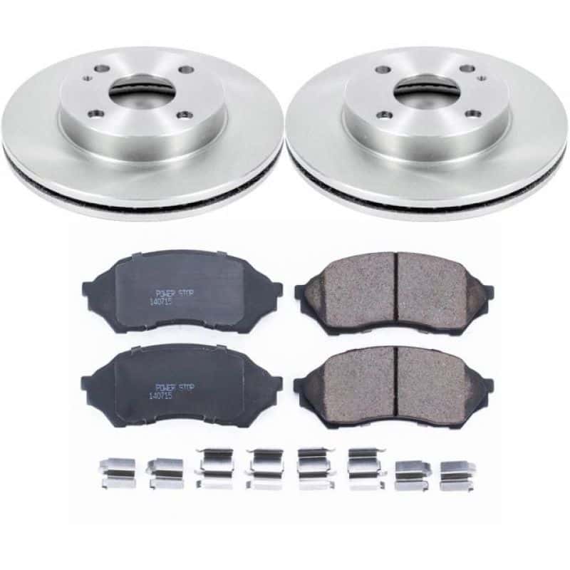 PowerStop — Power Stop 99-01 Mazda Protege Front Autospecialty Brake Kit - view 1