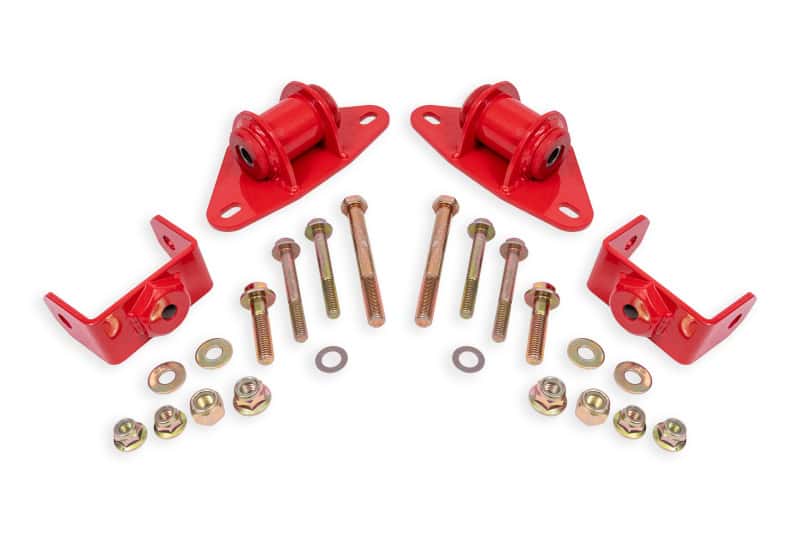 BMR Suspension — BMR Suspension 14-19 Chevrolet Corvette Motor Mount Kit - Red
Motor Mount Kit - view 1