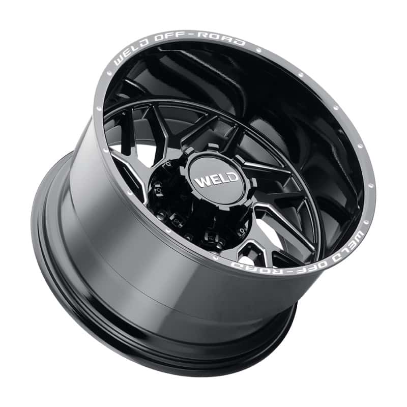 Weld — Weld Off-Road W117 20X9 Fulcrum 6X135 6X139.7 ET20 BS5.75 Gloss Black MIL 106.1 - view 2