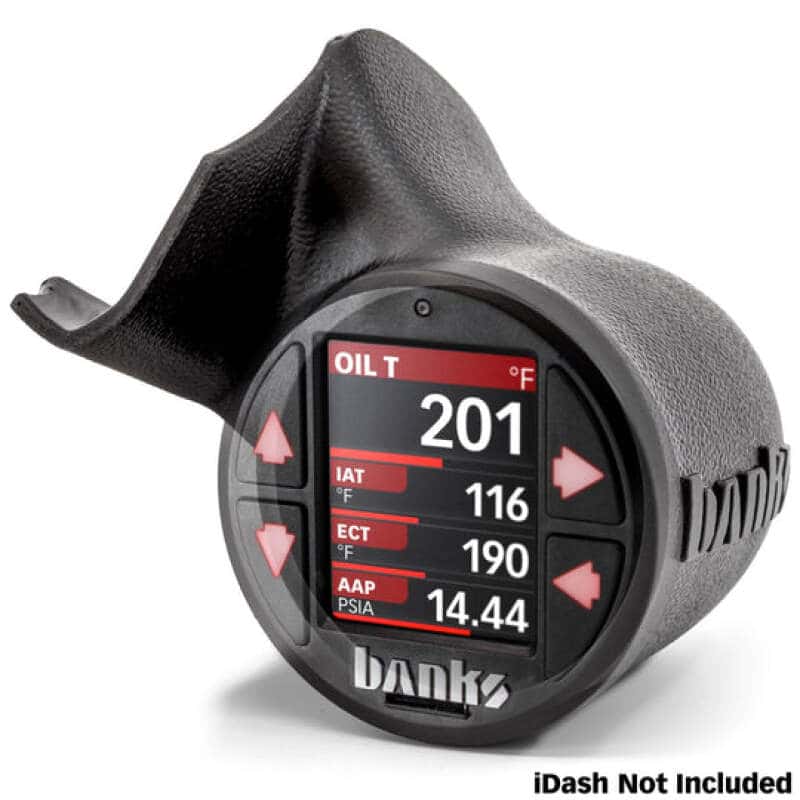 Banks Power — Banks Power 22-24 Toyota Tundra Gauge Pod Kit - Single Gauge
iDash Stealth Pod - view 2