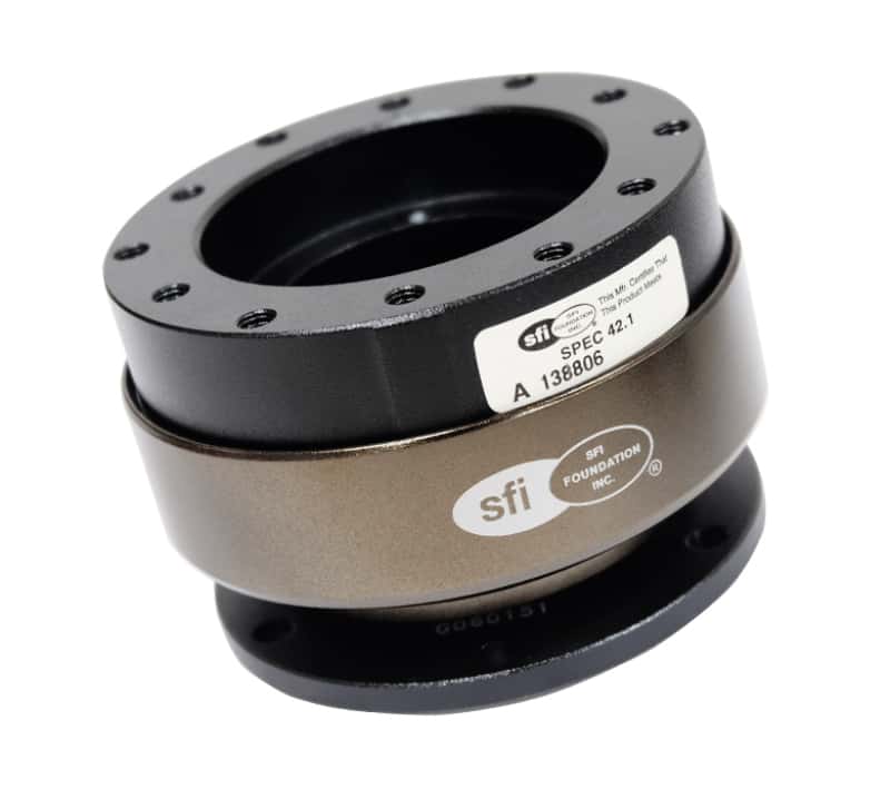 NRG — NRG Quick Release Gen 2.0 - Black Body / Chrome Ring SFI Spec 42.1 - view 6